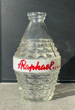 Carafe Vintage - St Raphaël apéritif - En verre - petit modèle