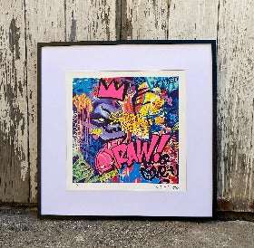 RAW ! pink, Richard Orlinski : Lithographie numérotée