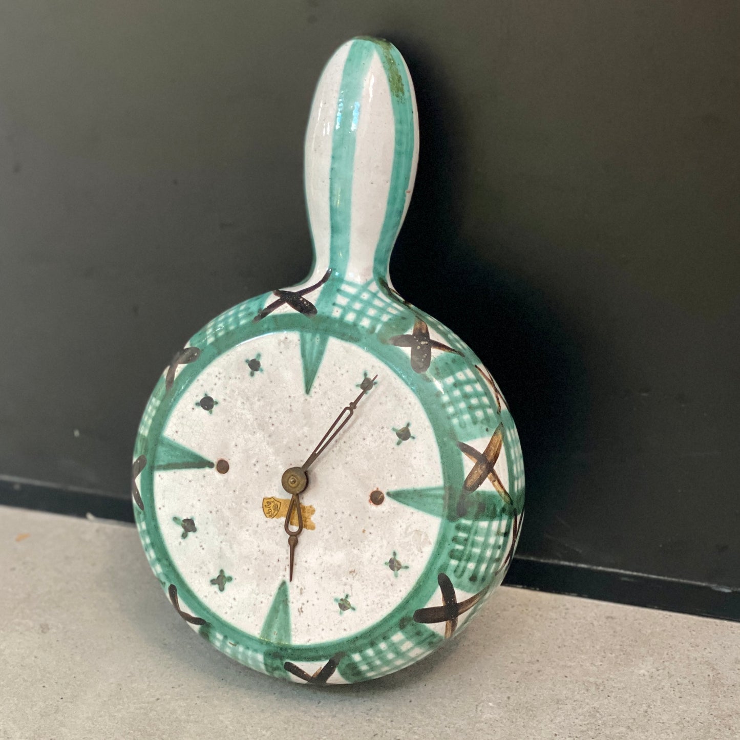 RARE Horloge décorative - Robert Picault - Vallauris