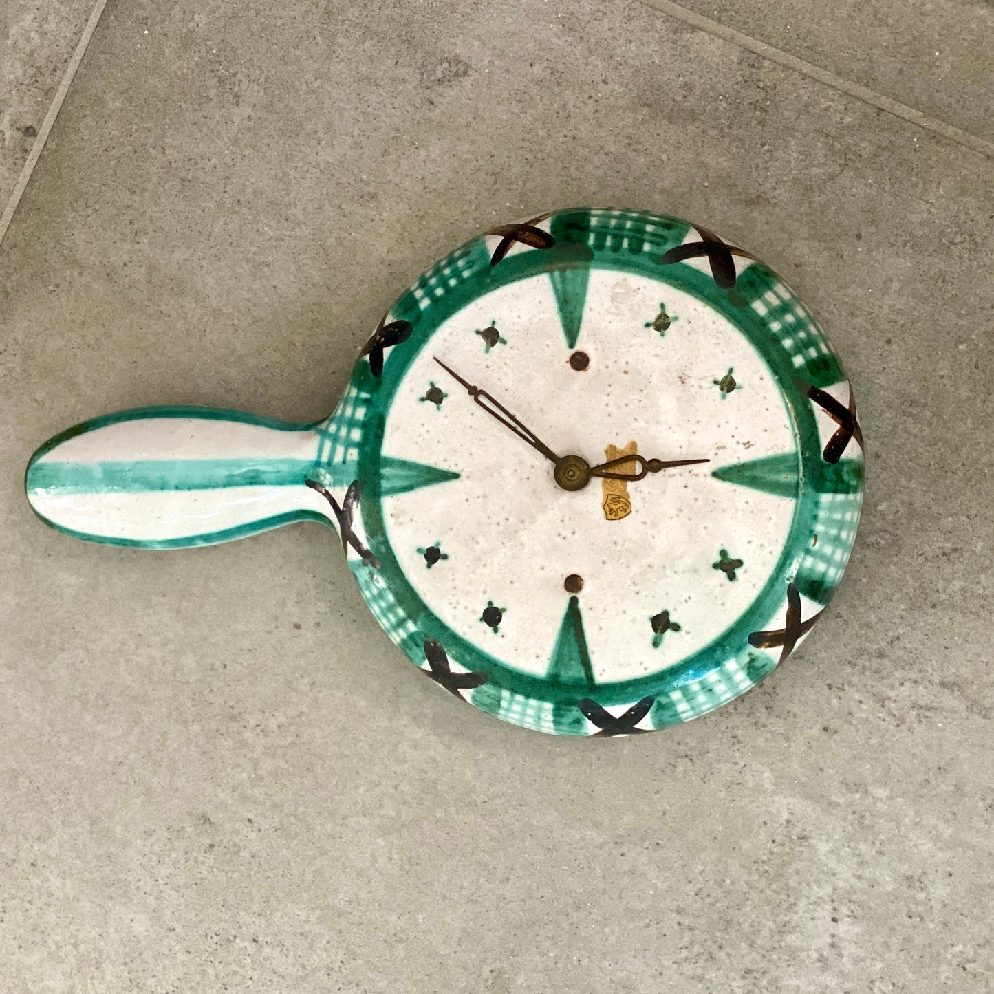 RARE Horloge décorative - Robert Picault - Vallauris