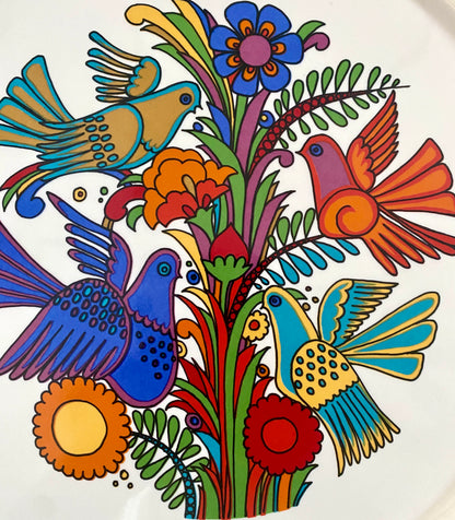 Plat rond en céramique, série " Acapulco " - Villeroy & Boch