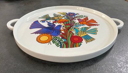 Plat rond en céramique, série " Acapulco " - Villeroy & Boch