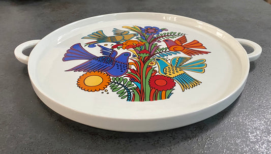 Plat rond en céramique, série " Acapulco " - Villeroy & Boch